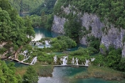 National Park`s. Plitvice Jezera and Krka