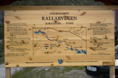 Sign on Haugastl