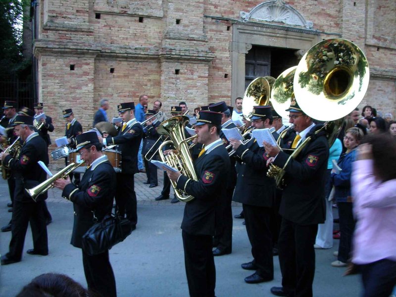 Band in procession