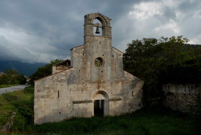 Chiesa di Santa Maria di Cartignano, Bussi, sec. XI