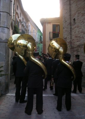 Three trombones, Spoltore
