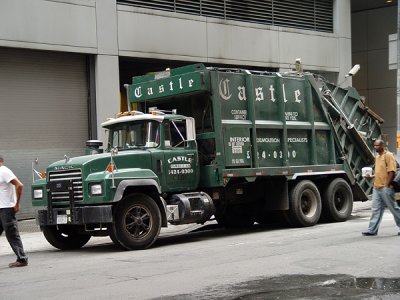 Garbage truck