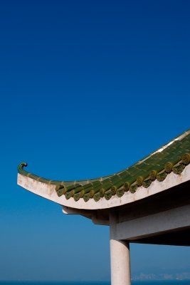 Temple roof