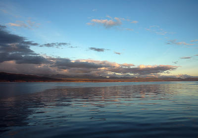 Sunset over Beagle canal