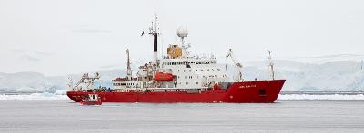 British Antarctic Survey supply/research vessel