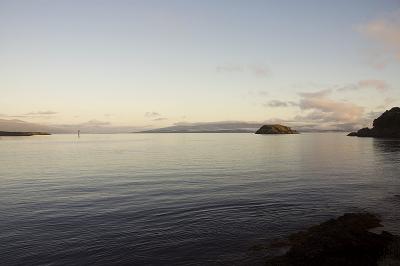 View towards the Island of Mull