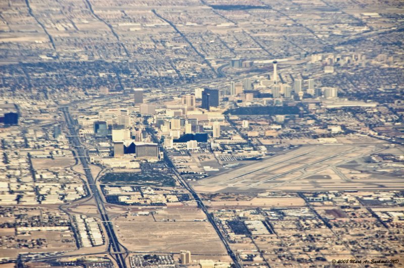 Las Vegas At 20,000 feet