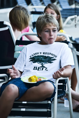 Simon Eating Corn