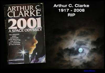 19 march A Blue Moon for Arthur C. Clark RIP
