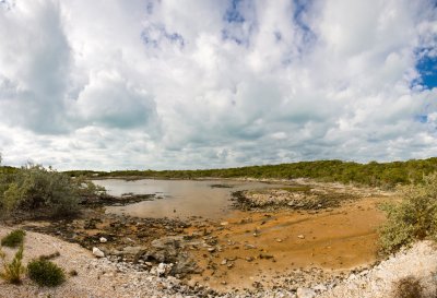 Lakebed, Sampson Cay