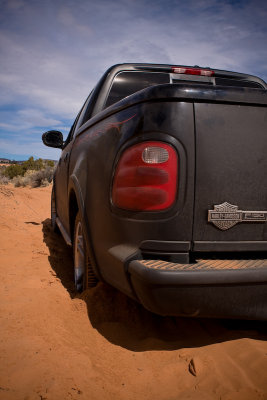 Stuck in the Sand near Zion