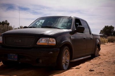Stuck in the Sand near Zion