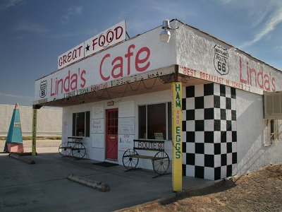 Cafe on the Road to Oatman