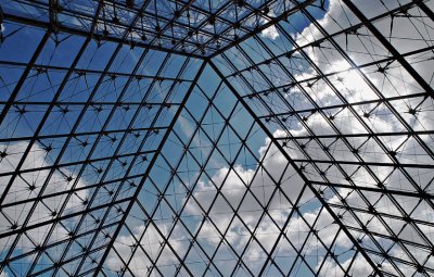 Musee du Louvre - Through the Pyramid #2