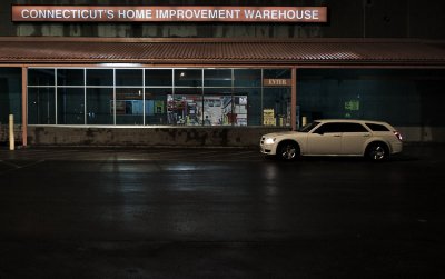 Storefront and Car