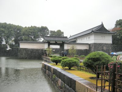 On the grounds of the Imperial Palace