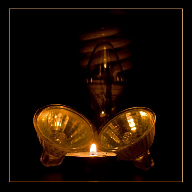 The power of a million candles.
