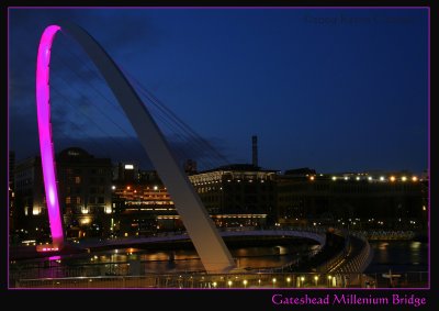 The Gateshead Millenium Bridge