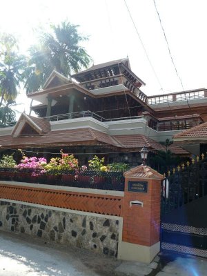 Maison typique du Kerala