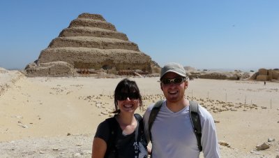 Pyramide de Saqqarah....