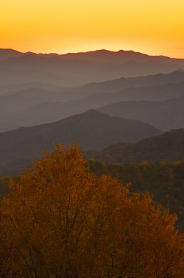 Sunset, Great Smoky Mountains 1