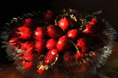 An explosion of cherries