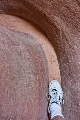 Lower Antelope Canyon floor