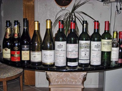 Wines from a Sunday Lunch