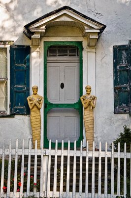 Haunted door