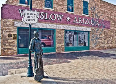 Standin' on the corner*