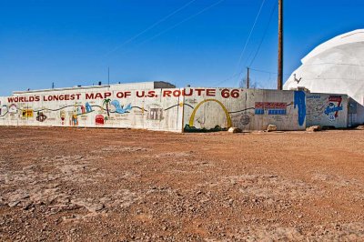 Meteor City, Arizona- long map