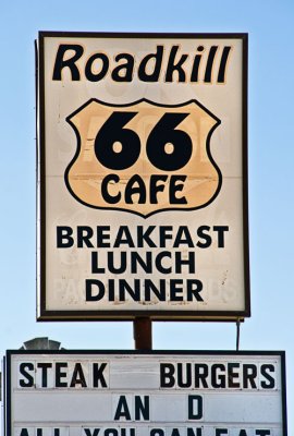Roadkill Cafe, Seligman Arizona