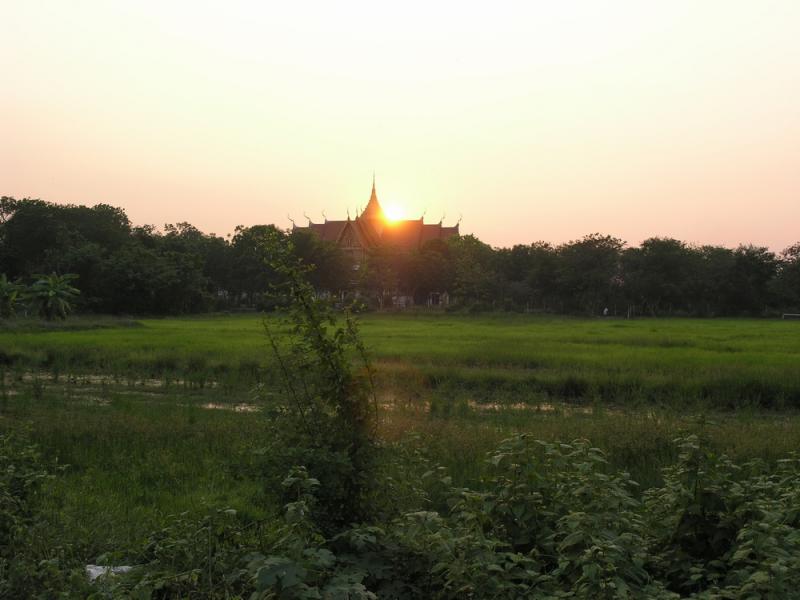 Temple Sunset