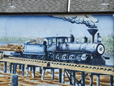 Chemainus is noted for all it's murals