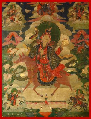 Five Foremost Deities - Mo Lha