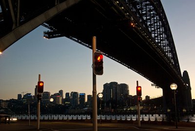 Sydney Harbour Bridge at dawn