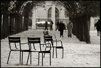 Jardin des Tuileries. Paris, France