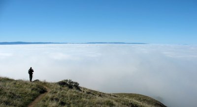Above the clouds