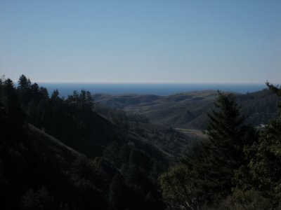 View on the Pacific
