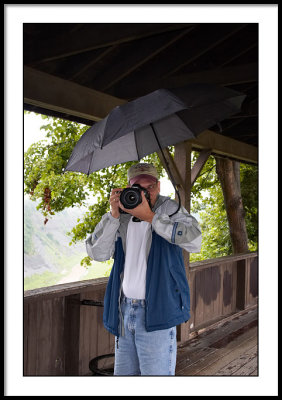 The latest in fashionable rain gear for the photographer