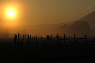 Sunrise on Sparks Lane