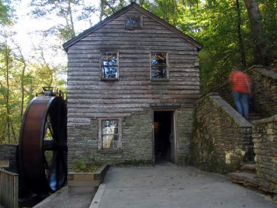 The grist mill...