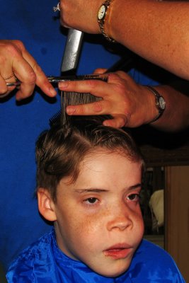 A haircut...