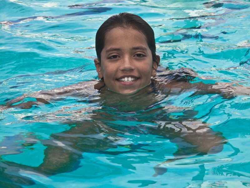 Daniela,who would like to be a fish ;-))