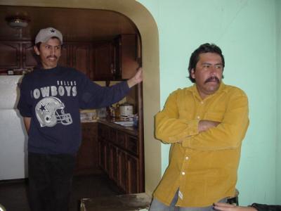 Gerardo Cota (right) & His Brother Martin (Both famous potters in their own right)