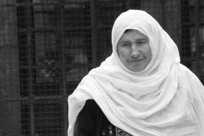 Woman in Muslim Quarter
