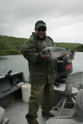 Steve with another silver