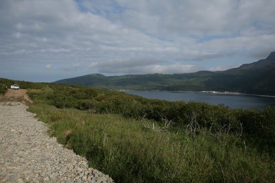 View from the lot on the hill