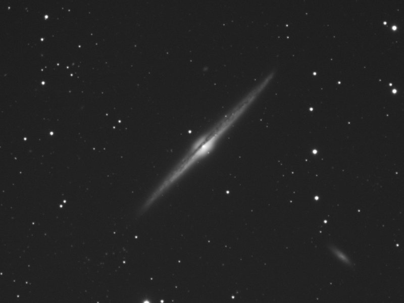 Edge-on galaxy NGC4565  08-Apr-2010