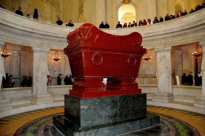 Napoleon's sarcophagus.